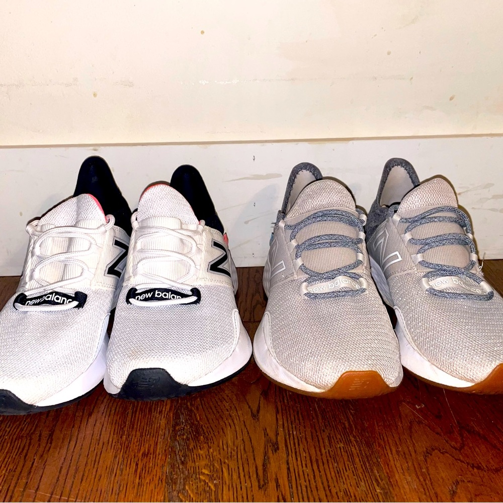 2 Pair newbalance 7.5 wmn FRESH FOAM ROAV